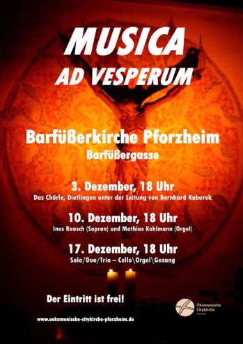 Abendmusik in der Barfüßerkirche